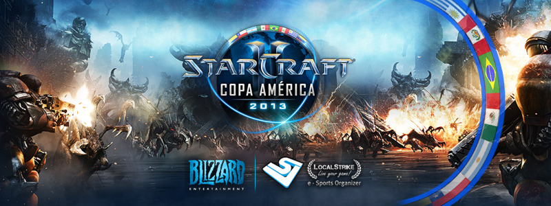 Foto (Reprodução): Copa América 2013 StarCraft II.